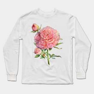 Peonies Long Sleeve T-Shirt